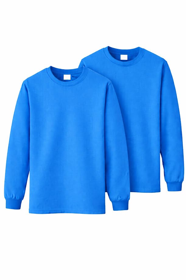 Image of Gildan Adult Ultra Cotton Long Sleeve T-Shirt, Style G2400, Multipack