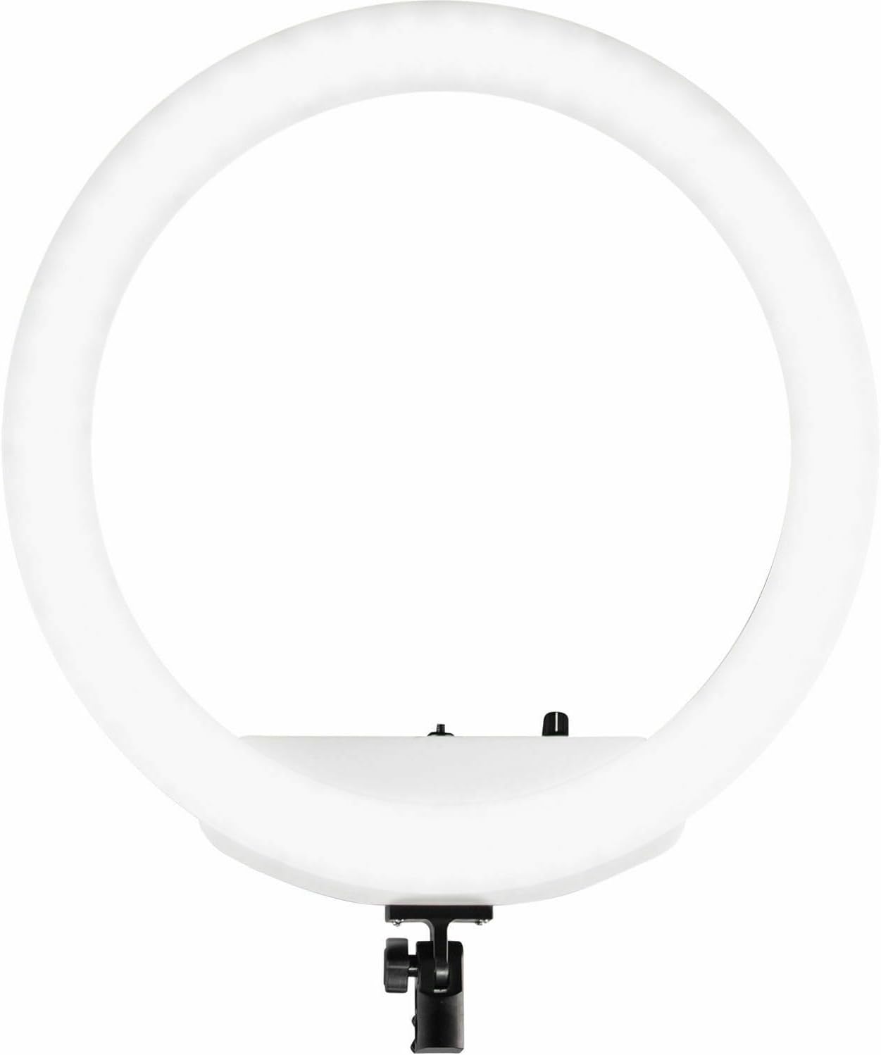 Westcott 18” Bi-Color LED Ring Light Kit with Batteries and Stand Professional Studio Continuous Lighting for Photography, Video Conferencing, Hair & Makeup Salons, Tattoo Studios, YouTube & TikTok