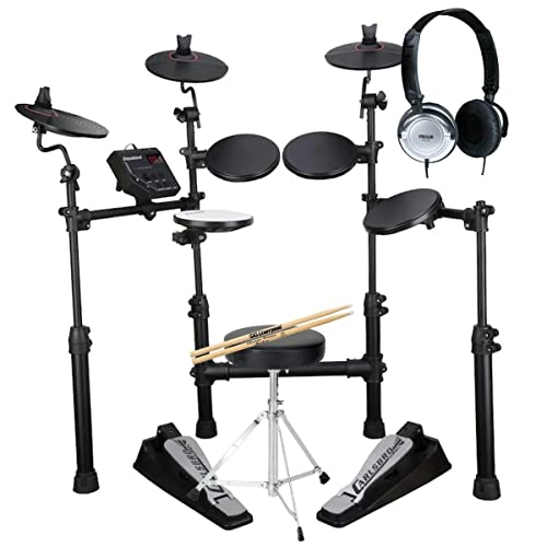 Kit Bateria Eletronica Odery Carlsbro Csd100 + Fone Banco