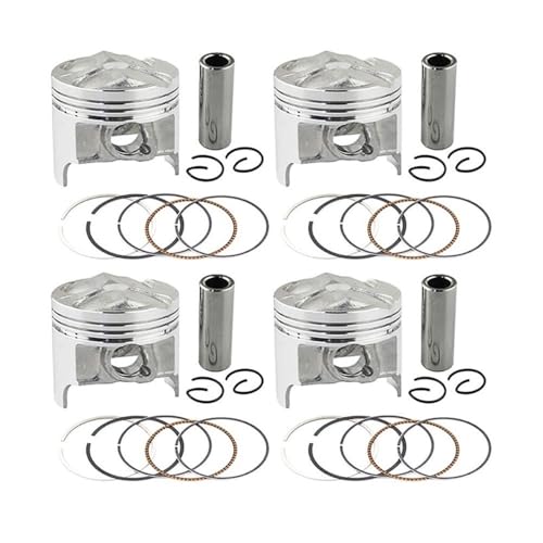 Anillos de pistón de 49.25mm para reparación integral de motor de moto GJ73A