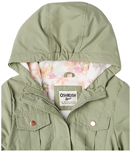 Image of OSHKOSH B'GOSH girls Midweight Fleece Lined Windbreaker Jacket