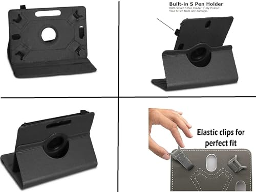 Image of 360 Rotating Tablet Case for Huawei MatePad SE 2024 (11 Inch) | Shockproof Stand Flip Cover, Hand Strap, Anti-Slip Interior, Multi-Angle Grooves