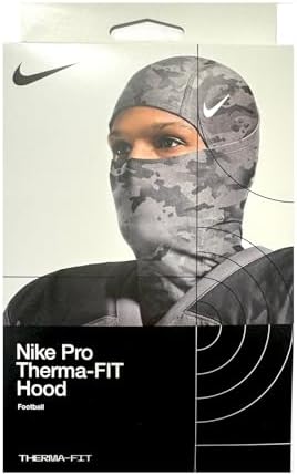 Nike Moletom Pro ThermaFit, Hyperwarm Hood, Balaclava (cinza Nike Moletom Pro ThermaFit, Hyperwarm Hood, Balaclava (cinza