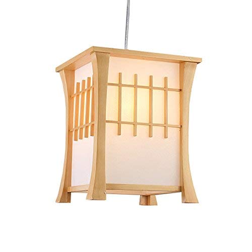 Plafonnier LED japonais en bois pour remplacer un éclairage trop éblouissant
