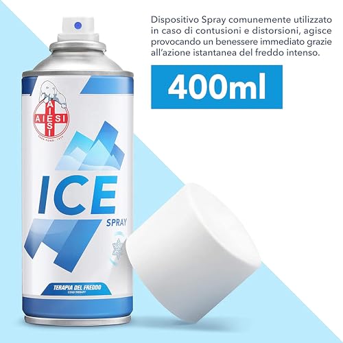 Kältespray AIESI mit Menthol 400 ml Dose für schnelle Linderung