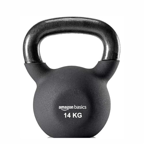 Amazonbasics Neoprene Coated Solid Kettlebell for Gym Exercises