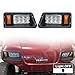 Orle Oko LED Head Tail Light Kit For YAMAHA G14 G16 G19 G22 Gas or Electric Golf Cart Models Replace 12V Light Kit Assembly For YAMAHA G22