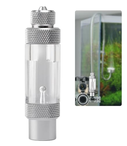 Clscea Aquarium CO2 Bubble Counter with Built-in...
