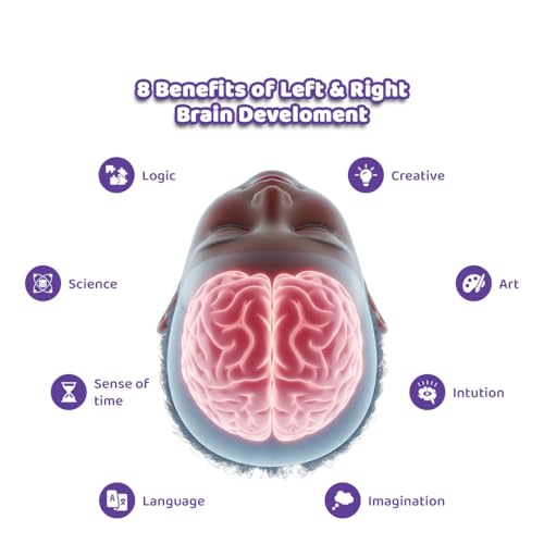 Image of MUMMA MALL Left & Right Brain Activity buzy Book for kids - Build Focus, Creativity & Hand Coordination for Kids