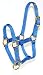 Hamilton 3/4-Inch Adjustable Miniature Nylon Horse Halter, Weanling, Berry Blue
