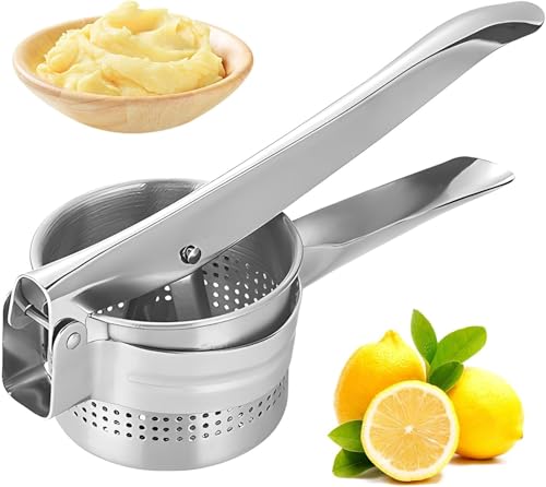Lemon Squeezer Stainless Steel Citrus Manual Press Juicer Value for Money Comfortable Ergonomic Grip for Efficient Juice Extraction of Pomegranates, Citrus, and Other Fruits