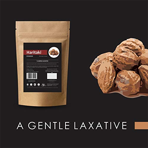Herb Essential Pure Haritaki Powder | 100% Natural,Internal Cleanser and Detoxifier | Constipation Relief, Immunity Booster -100g - Image 5