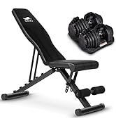 Amazon.co.jp: CuteeFox トレーニングベンチ フラットベンチ