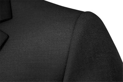 Maiyifu-GJ Men's Business Casual Suit Jacket Lightweight Slim Fit Sports Jackets Tuxedos Jacket for Wedding Prom Party3