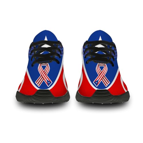 Puerto Rico Flag Shoes Womens Mens Gym Athletic Running Shoes Walking Sneakers Gifts for Him Her3