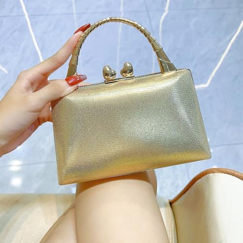 Sac de soirée pochette mariage chaîne amovible et strass brillants