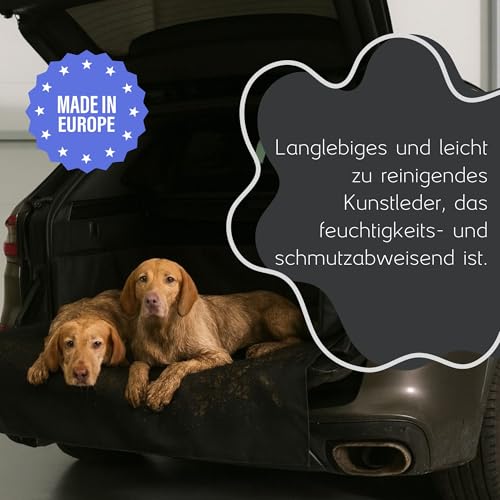Golden Dog Kofferraum Matte Hundebett Schutzmatte Hunde Autositz Autoschondecke Kunst Leder