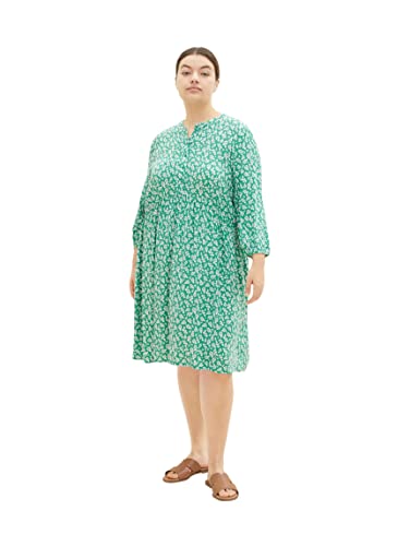 TOM TAILOR Damen Plussize Sommer-Kleid mit Muster