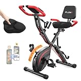 Pleny Folding Exercise Bike, 5 IN 1 Stationary...