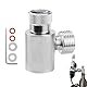 Fleymu CO2 Zylinderadapter, CO2 Füllbehälter TR21.4 bis W21.8 Zylinder Druckminderer Anschlusskit für CO2 Adapter Sodastream, CO2 Kohlendioxid Tankzubehör und Selbst Gemachter Bierfassregler