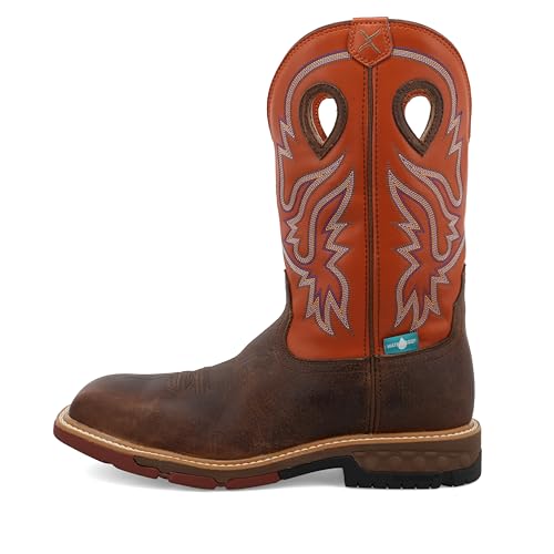 Image of Twisted X Men's12 Pull On Nano Composite Toe Waterproof Western Work Boot