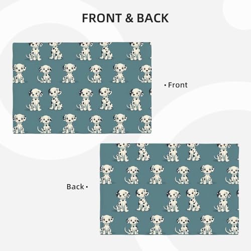 Sets de table double résistant à la chaleur et lavables pour repas de fête