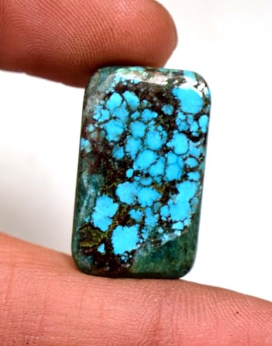 Turquoise naturelle rectangulaire pour créer votre collier d'été en DIY - 5