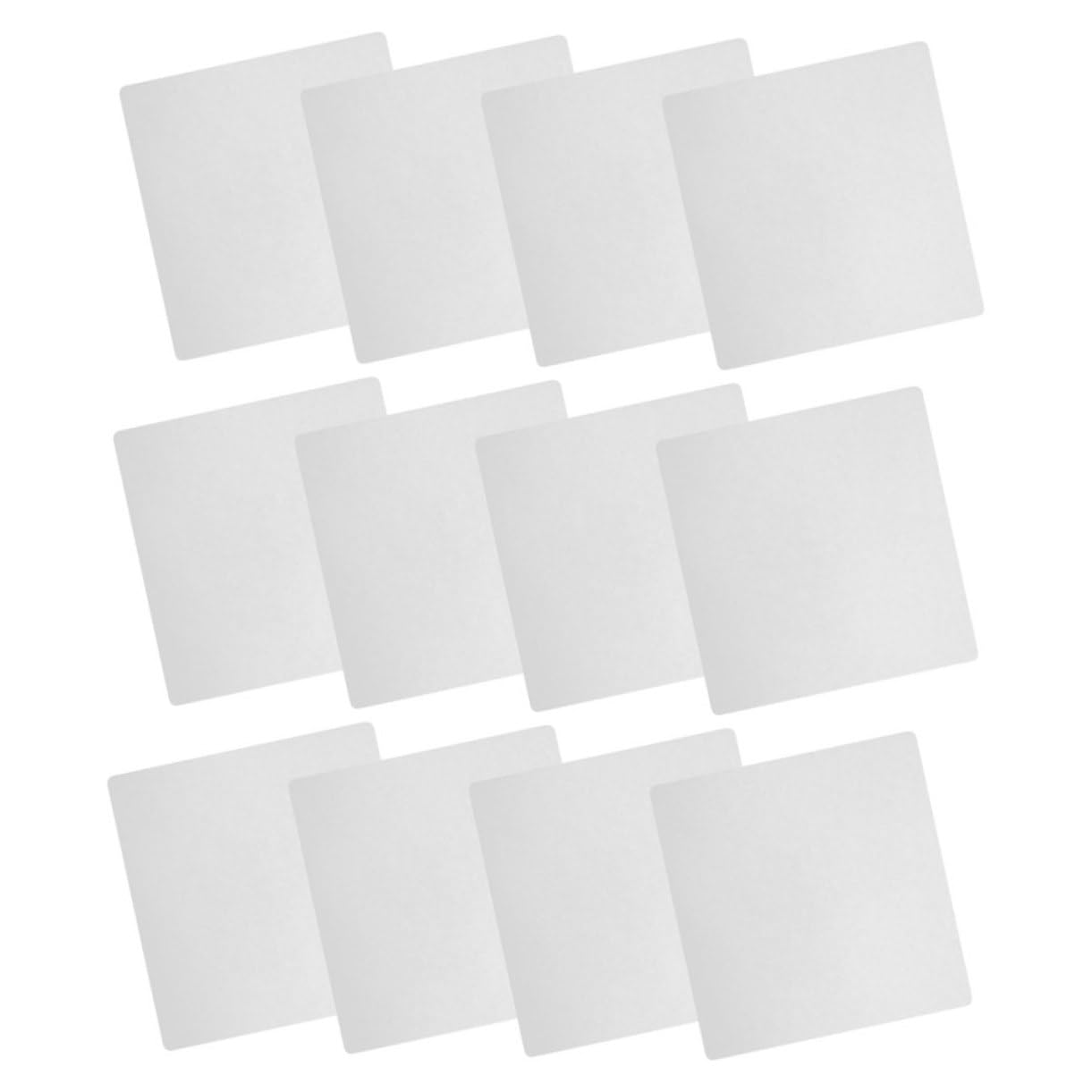 OSOLADY Square Qualitative Filter Sheets 12 Pack Fast/Medium/Slow Absorption Ideal for Lab Use