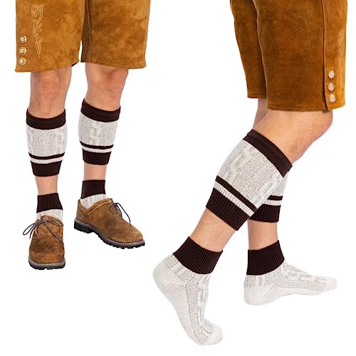 BAVARIA TRACHTEN Lederhosen Socks for Men - German Oktoberfest Socks