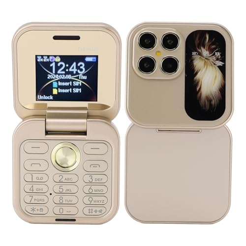 Téléphone portable à rabat petit format pour senior et enfants