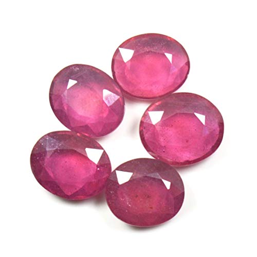 Rubis rose véritable ovale pour créer vos propres bijoux personnalisés