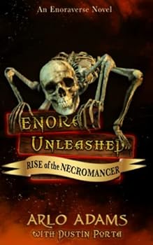 Paperback Rise of the Necromancer: A LitRPG Fantasy Adventure (Enora Unleashed) Book