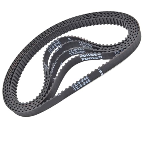 Courroie T2.5-265-106 dents haute résistance pour transmission synchrone durable