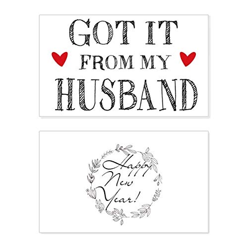 Tarjeta de felicitación de San Valentín con frase en inglés ideal para regalar a parejas 1