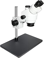 Vista 4 de Microscope Accessories Kit for Adult 38MP Compatible USB Microscopio Camera 3.5X-90X Simul-Focal Trinocular Stereo Microscope for Soldering PCB