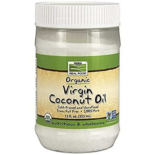 NOW Foods Organic Virgin Coconut Oil, 12 oz