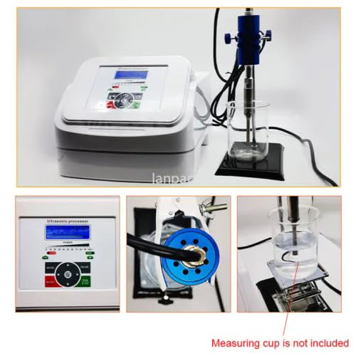 Lab Digital Handheld Ultrasonic Homogenizer Sonicator Disruptor Mixer 800W