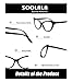 SOOLALA Ladies 52mm Lens Fashion Designer Cat Eye Reading Glasses Customized Strengths, 3mix, x1.0