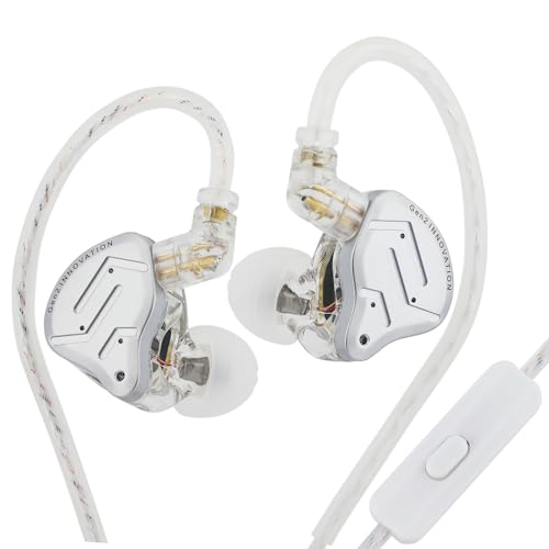 LINSOUL KZ ZSN PRO 2 Moniteur intra-auriculaire, pilote hybride 1BA+1DD, casque HiFi IEM, écouteurs filaires, câble amovible plaqué argent de 0,75 mm 2 broches pour audiophiles (argent, avec - Les Beatles, Paul McCartney, John Lennon, RIngo Starr, George Harrison LINSOUL KZ ZSN PRO 2 Moniteur intra-auriculaire, pilote hybride 1BA+1DD, casque HiFi IEM, écouteurs filaires, câble amovible plaqué argent de 0,75 mm 2 broches pour audiophiles (argent, avec – Image 3