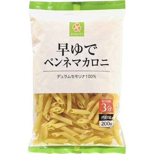スマイルライフ 早ゆでペンネマカロニ 200gのサムネイル