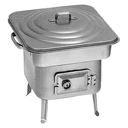Horno bajo 'Pic Nic' a carbón vegetal. De chapa impresa.