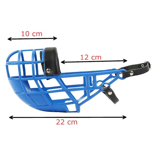 Don Pare 101 Windhund Maulkorb für lange Windhund-Schnauzen Greyhound Leicht & atmungsaktiv. Sicher für Gassi, Auslauf, Tierarzt & als Giftköderschutz. Robust & langlebig. Messanleitung beachten