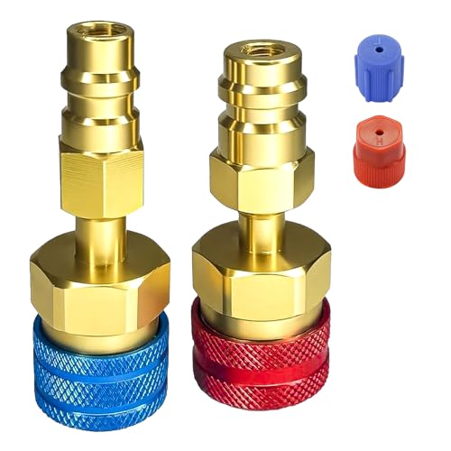 Adaptador Kit Convertidor R1234yf a R134a para AC Auto miniatura 1