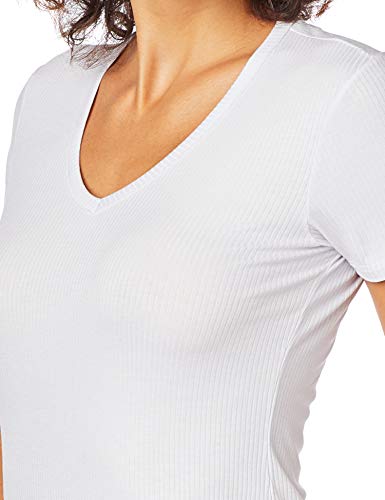 Camiseta Baby Look, Malwee, Feminino, Branco, G