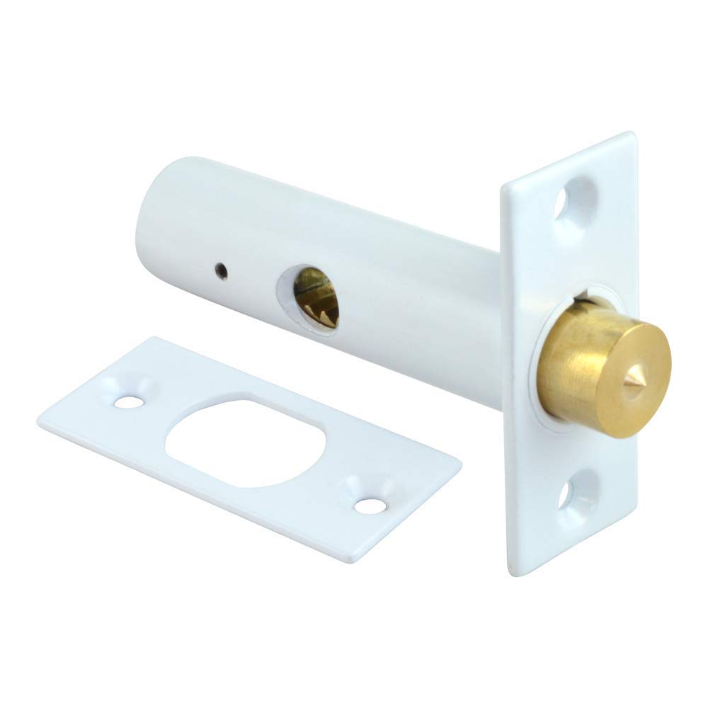 Era White 838 Door Security Bolt - Key