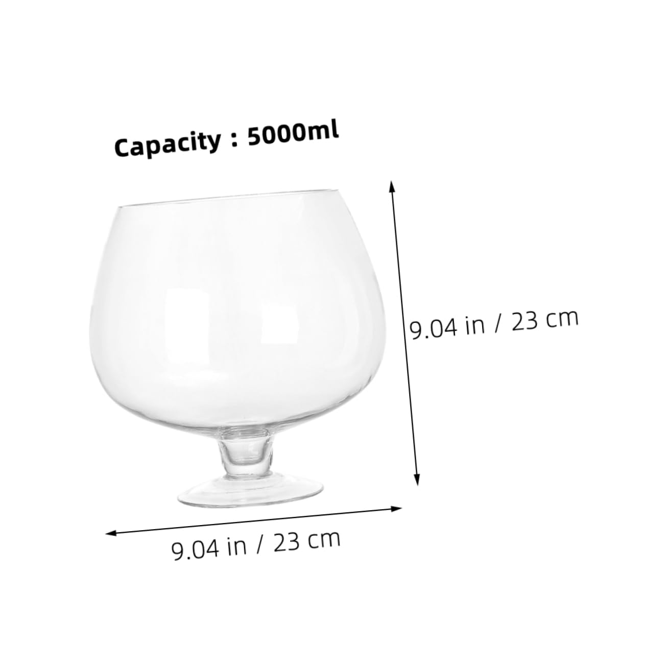 TOPBATHY Aquarium Décoratif en Verre pour Poissons Betta Mini Aquarium Design Moderne Et Élégant Idéal pour La Décoration De La Maison Ou du Bureau