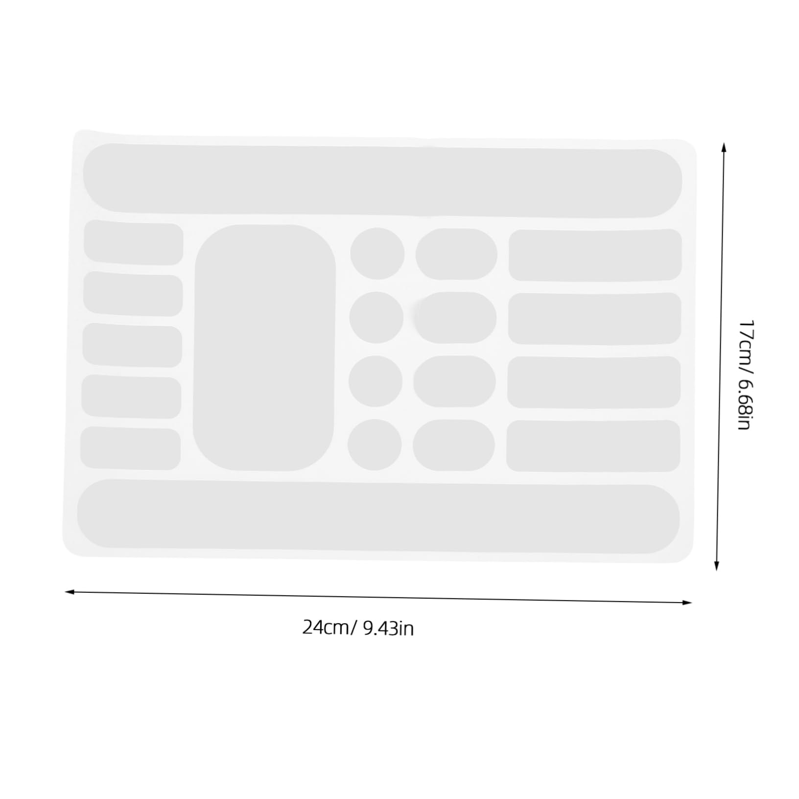 Mipcase Cycling Stickers Bike Frame Decals Adhesive Chain Sticker Scratch Protection for Bicycles