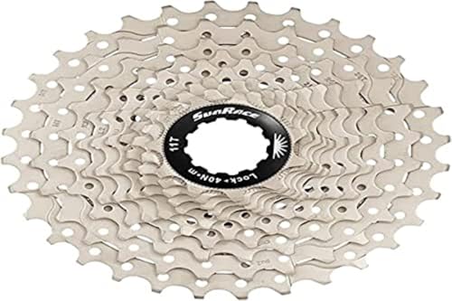 SunRace Unisex's CSRS3 Cassette, Silver, 11-32T