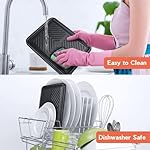 Voohek Korean BBQ Grill Raclette Grill Indoor Grills Electric Smokeless Electric Grill 2 in 1 Nonstick Grilling Plate & Cooking Stone Adjustable Temperature 8 Raclette Pans 8 Wooden Spatulas 1300W - Image 5