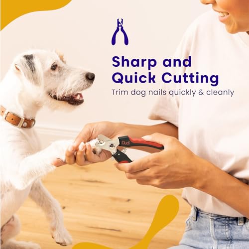 Dudi-Pet-Dog-Nails-Clippers-and-Nail-File-Cat-or-Puppy-Claw-Trimmers-with-Lock-Guard-Razor-Sharp-Grooming-Clipper-Trimmer-Blades-for-All-Breed-Sizes-Black-Red-Big 41tZpDyYJrL